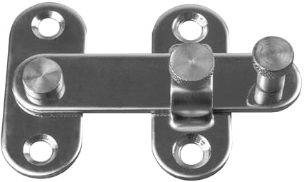 KLAK 40 - Türriegel Schwenkverriegelung Edelstahl Nut 8 für 40-er Profile - 1 Stück