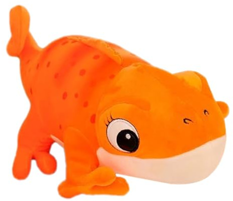 Wuyooprt Chamäleon Plüschtier Kuscheltier Stofftier 30CM Süßes Cartoon Chameleon Puppe Simulation Eidechsenpuppe Weiche Chamäleon Stofftier Puppe für Kinder