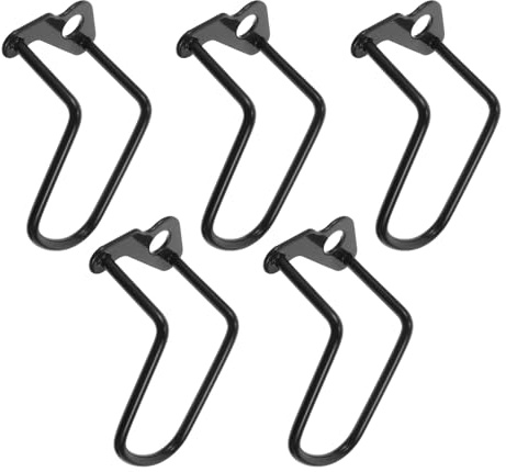 LOORGVEL 5 Stück Universeller Metall Schaltwerkschutz für Mountainbike und Fahrrad Hinterrad Getriebeschutz mit Kettenschutz Robust und Stoßfest Einfacher Montagekomfort für Täglichen