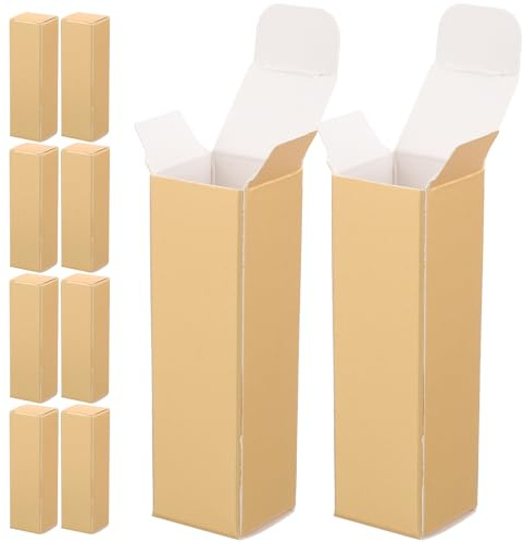 DIKACA Lippenstift Verpackungsboxen zum Schutz von Lippenstift und Lippenbalsam 50 Stück aus Papier mit Elegantem Design für Schönheitssalons und Kosmetikgeschäfte