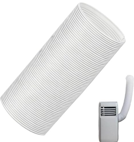 Ratpzou Tubo di Scarico per Condizionatore Portatile,Flessibile Telescopico 3 Metri | Tubo Di Ricambio Per Condizionatore Portatile - Per Ufficio Dormitorio Appartamento Magazzino Officina Camera Da