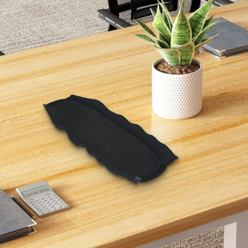Momentum 4 - Fascia per cuffie con cuscinetto in rete in gel rinfrescante, protezione antigraffio con chiusura a zip, colore: nero
