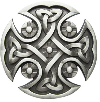 Jean's Friend Celtic Knot Cross Vintage Belt Buckle Gürtelschnallen (Without Enamel)