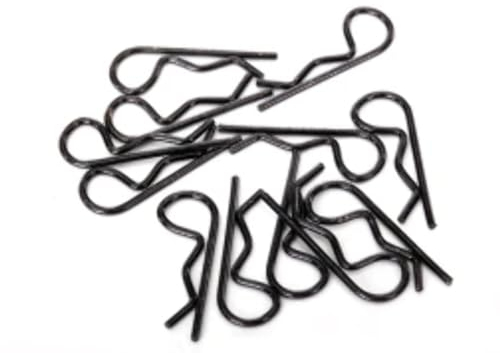 Traxxas 1834 eine Body Clips, schwarz (12) (Standard-Größe)