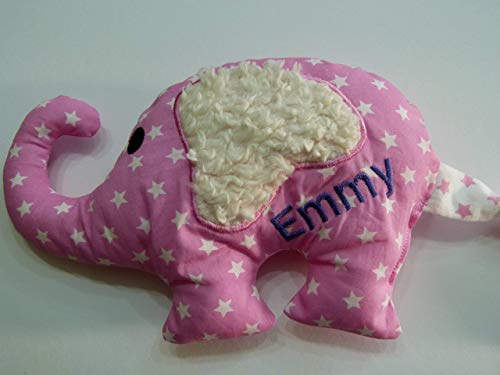 Kuscheltier Schnuffeltuch Elefant mit Namen