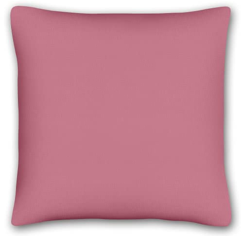 KiGATEX Kissenbezug für Dekokissen, Beere, 40x40cm, 100% Baumwolle | Weiche Kissenhülle für Sofa, Bett und Wohnbereich, pflegeleicht waschbar, langlebig und vielseitig kombinierbar