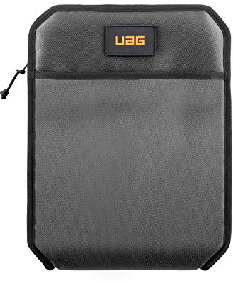 Urban Armor Gear Shock Sleeve Lite - Tasche für das Apple iPad Pro 12,9 (2020), Magic Keyboard & Apple Pencil - [360 Grad Rundumschutz, Robustes Nylongewebe, Tasche mit Reißverschluss] grau