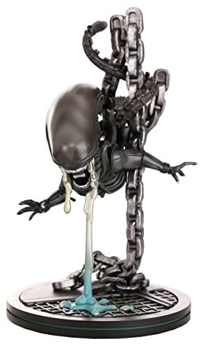 Quantum Mechanix Alien Xenomorph Q-Fig Figure, Blue, One-Size