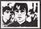moreno-mata Echtes Handgemachtes Graffiti Oasis Musik Aesthetic Poster & Kunstdrucke Bilder Liam und Noel Plakat Handmade Deko Wandbilder Wohnzimmer Wanddeko Geschenke für Männer und Frauen
