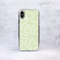 Pastel Swirls Pattern Plastic Phone Case/Cover Compatible with iPhone XR Sage Green
