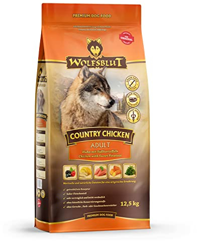 Wolfsblut - Country Chicken - 12,5 kg - Trockenfutter - Hundefutter - Getreidefrei