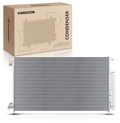 A-Premium Air Conditioning A/C Condenser Compatible with 2003-2007 Honda Accord 2.4L 3.0L, Replace# 80110SDRA01