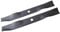 SECURA Jeu de lames (mulching) compatible avec Jonsered LT 2216 960410031 Tracteur de pelouse