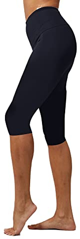 TLC Sport | Capri Leggings mit Bauchkontrolle | extra starke Kompression | schwarz, Schwarz , 38-40