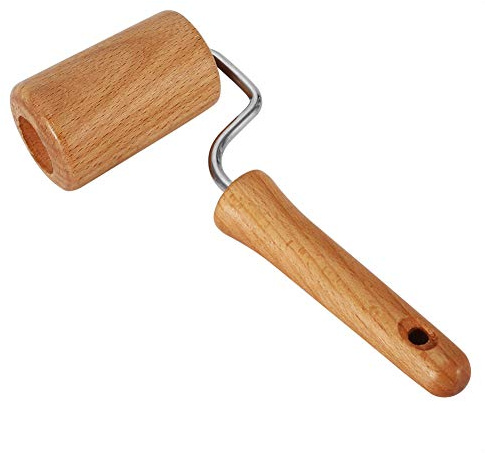 Nudelholz Gebäck und Pizza Baker Roller Pin mit Griff Antihaft Backen Küchenutensilien Pizza Pie Teigroller (Stil 4)