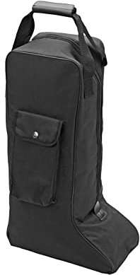 MagiDeal Borse per stivali alti da equitazione per stivali, stivali alti durevoli e resistenti all'usura, Nero , 56cmx21cmx33cm