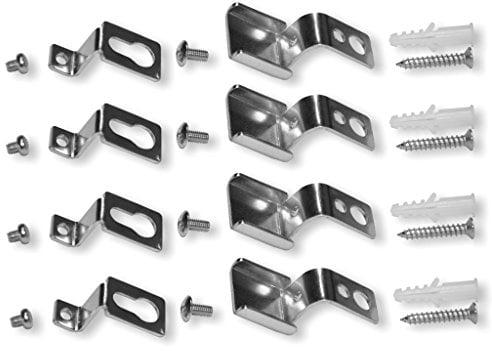 Z-Klammern Montageset für die abgehängte Montage von LED Panels