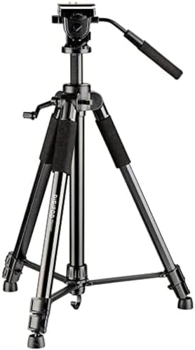3-teiliges Stativ-Kamerastativ, 67-Zoll-Videokamerastativ Aus Aluminiumlegierung Für Einsteiger-, DSLR-Kamera, Spiegellose, Kompakte Systemkamera, Nutzlast 11 Pfund,outstanding78