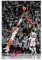 XPLOOT Victor Wembanyama Vs Kevin Durant Spiel, klassische Momente, Schwarz-Weiß-Stil, Poster, Kunstdekor, Malerei, ästhetische Wandkunst, Leinwand für Schlafzimmer, Dekoration, 30 x 45 cm,