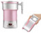 Maxant Mini Travel Kettle 800ML - Portable Coffee & Tea Kettle with Separable Power Cord (Pink)
