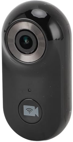 Pet Neck Camera, Micro USB Portable Video Recorder with Outdoor Sports Application (White) (Black)