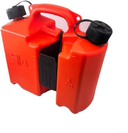 5L Efficient Heavy Duty Fuel Bar,Oil Combi Can,For Safe Refueling Of,For Chainsaws And Tools