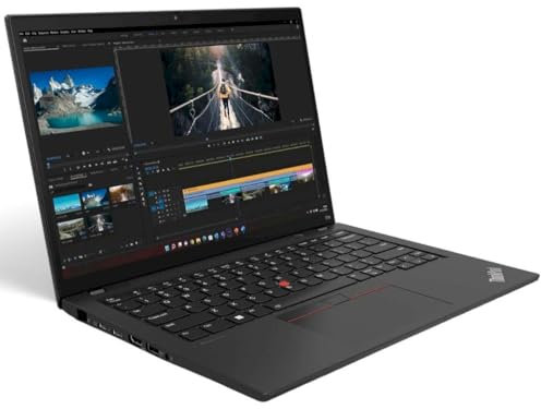 Lenovo Thinkpad T14 G4 Gen 4 14 Laptop Notebook, AMD Ryzen 5 Pro 7540U, 16GB RAM, 256GB SSD, WUXGA 1920 x 1200, Touchscreen, Radeon 740M Graphics, Windows 11 Pro, UK Keyboard