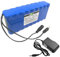 WILLQ Batteria Ricaricabile agli ioni di Litio DC 12V 12000mAh 3S6P 12,6V 12Ah Batteria al Litio Sostitutiva con Caricabatterie 2A per dispositivi elettrici a 12 Volt