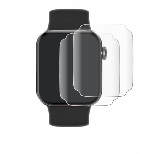 brotect Protection Film compatible with Aseeyirj Smartwatch 1.85 | 2 Pack Clear Screen Protection Made in Germany 3D Curved Full-Cover Transparent Anti-Fingerprint Case-Friendly