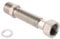Schell Edelstahl-Flexrohr Typ 1/2  Flexibles Anschlussrohr Längenverstellbar von 200 - 410 mm Universelles Verbindungsrohr Edelstahl 27011 3