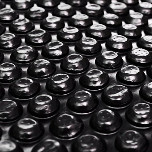 Festnight Bâche pour Piscine Bâche à Bulles Flottant 8 x 5m Rectgulaire Noir