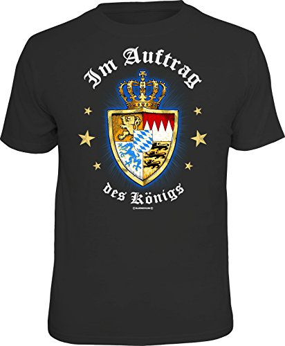 Das Geschenk T-Shirt für den echten Bayern - Fan: Im Auftrag des Königs L, Nr.6639