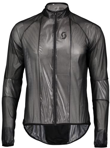 Scott RC Weather Reflect WB Herren Fahrradjacke, L, Schwarz, L