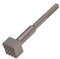 DIAMWOOD - Boucharde 16 Dents | 45 x 45 x 240 mm | Boucharde Béton SDS-Max | Grattage, Nettoyage et Grainage de Tous Types de Bétons