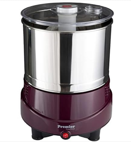Premier EasyGrind Rice and Lentils 2.0 Liters Wet Grinder - 110V