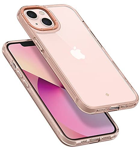 Caseology Skyfall Coque Compatible avec iPhone 13 - Royal Rose Gold