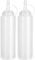 Abnaok Plastic Squeeze Condiment Bottles 4 Pcs, 8oz Food Grade BPA Free Squeezy Sauce Bottles with Cap Reusable Squeeze Containers for Condiments, Ketchup Syrup BBQ Sauce Mustard Salad Dressing