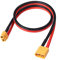 MEIRIYFA XT60 Verlängerungskabel, 50 cm, XT60 Stecker auf Buchse, 12 AWG Silikondraht, kompatibel mit Lipo Akkupack, tragbare Powerstation
