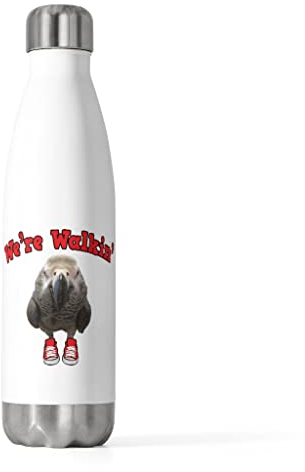 Bouteille isotherme humoristique We Parrot Walking Fitness Pun 591 ml