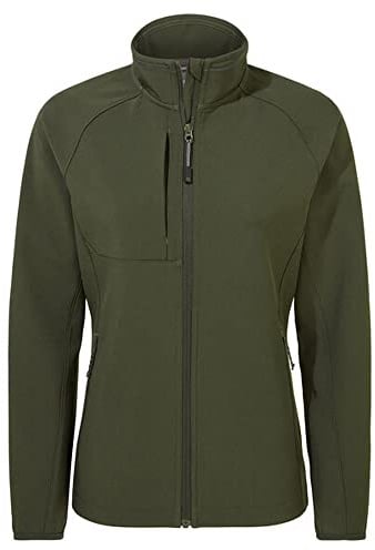 Craghoppers Womens Expert Basecamp Jacket Softshell, Dark Cedar, 14