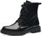 MARCO TOZZI Stivaletti Donna con Lacci in Pelle Sintetica Bassi, Black Brush, 38 EU
