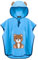 LAYNENBURG Premium Badeponcho Kinder mit Kapuze - 100% Baumwolle - OEKO TEX - Baby Jungen Mädchen Handtuch Poncho Frottee - 3-5 Jahre/Bär