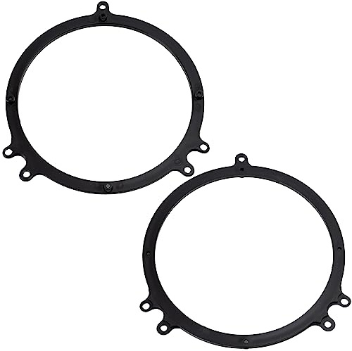 AERZETIX – C40677 – Set mit 2 Adapter/Halterungen für autolautsprecher Ø165 mm – montageseite vorne/hinten – kompatibel mit Audi A3/A4/A4 Avant/A6/A6 Avant/TT