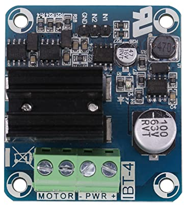 50A H Brücke Hochleistungs Einkanal Motortreibermodul, 5-15V 200Khz Motortreiber Controllerplatinenmodul, Voll Kompatibel mit PWM Ebene