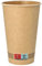 DeinPack 1000 Kaffeebecher 400 ml 16 oz Umweltfreundliche Kaffeebecher I Pappbecher braun I Probierbecher Trinkbecher I Coffee to go Einwegbecher biologisch abbaubar