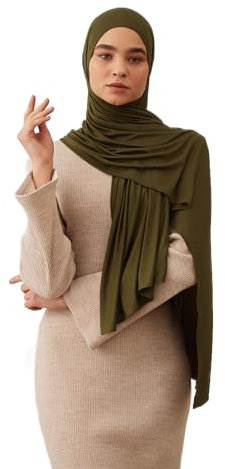 femple Jersey Light Hijab | Atmungsaktiver, Stretchiger Hijab für Damen – Für den ganzen Tag