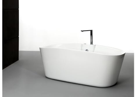 SPALINA Baignoire Balnéo Îlot TAO Bulle L. 170 x l. 80 cm, by