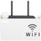 Moreeulsi WiFi Router Storage Rack, Wall-mounted Wifi Boxes For Home - Home Router Boxes, Decorative Router Organizer Box For Living Room, No Punching ABS Wireless Router Rack For Living Room