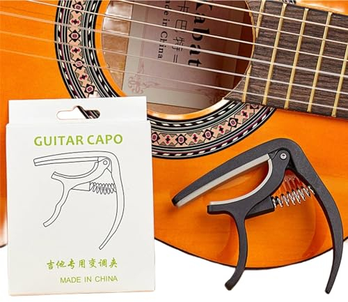 Kapodaster für Gitarre,Gitarre Kapo,Gitarre Kapodaster Capo,Capodaster Kapo Klemme,für E-Gitarre Akustik Gitarre Klassische Gitarre Westerngitarre Konzertgitarre
