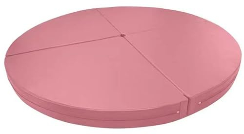 Tapis De Pole Dance, Tapis De Sol De Yoga De Sécurité Portable, Tapis De Pole Dance Pliable, Exercice De Gymnastique, Fitness, Rembourrage De Sécurité Pour Fête, Pub, Maison,(Size:120X3CM,Color:Rose)